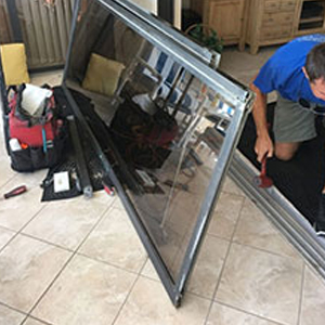 sliding glass door frame repair Bay Point
